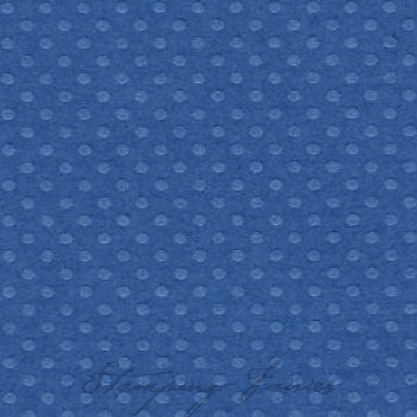 Bazzill Dotted Cardstock "Night Water"